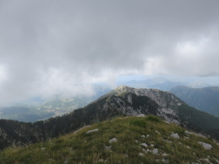 Obraz na płótnie Canvas Mountain Orjen Montenegro mountain top landscape