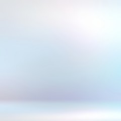 Light blue pearl 3d background. Shiny attractive studio illustration. Icy precious gleam abstract pattern. Empty wall. Winter holiday design.