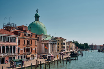 The landscape around Venice, Italy