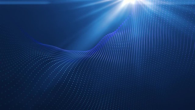 Abstract Particle Background