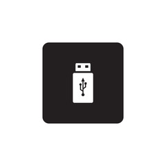 Flash disk icon symbol vector