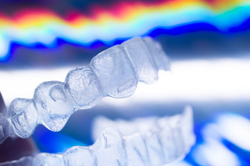 Dental brackets teeth aligners