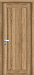 Door texture, natural oak color for modern interior  front view 3D render.