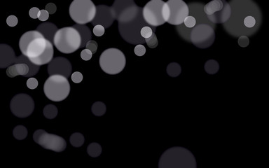 Abstract background with Bokeh color