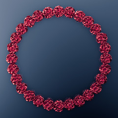 Elegant autumn background. 3d illustration, 3d rendering.