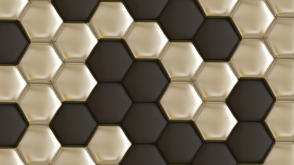 Interior pattern, architectural background. 3d illustration, 3d rendering.