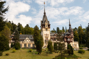 Paisaje con castillo en Ruman&iacute;a