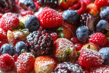 Mix of fresh berries