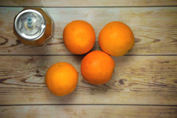 Naranjas frescas para zumo natural