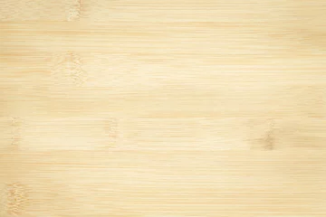 Deurstickers Bamboo surface merge for background, top view brown wood paneling. © sorrapongs