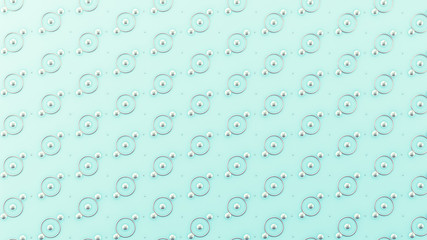 Obraz premium Interior pattern, architectural background. 3d illustration, 3d rendering.