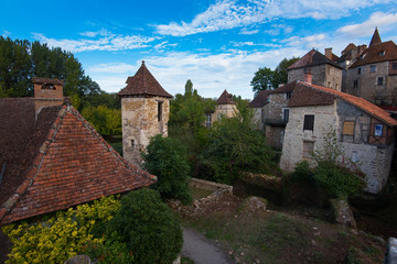 Wunderschönes Dorf Carennac im Vallée de la Dordogne