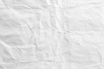white crumpled paper crumpled background texture
