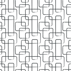 Seamless vector pattern with squares