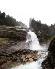 Krimml - Powerful waterfall in Austria