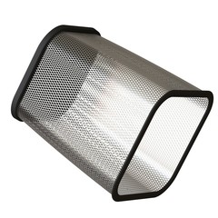 Wastepaper basket on a white background, isolate. 3D rendering of excellent quality in high resolution. It can be enlarged and used as a background or texture.