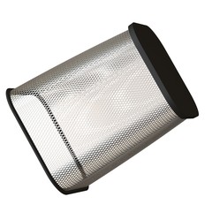 Wastepaper basket on a white background, isolate. 3D rendering of excellent quality in high resolution. It can be enlarged and used as a background or texture.