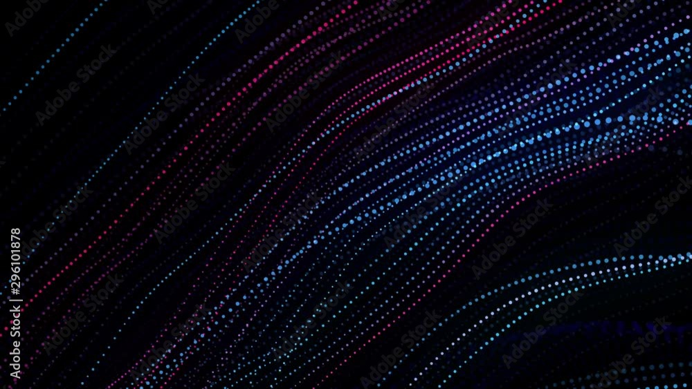Poster 4k animation of colored lines. seamless loop motion graphic. abstract festive background.