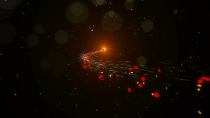 Christmas Tree Sparkle, holiday background, Luma Matte attaged - Powered by Adobe