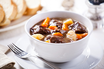 Bowl Of French Boeuf Bourguignon