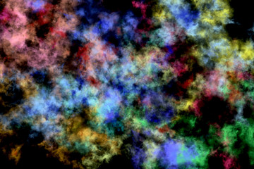 Abstract colorful pastel with gradient multicolor toned background, ideas graphic design for web or banner	