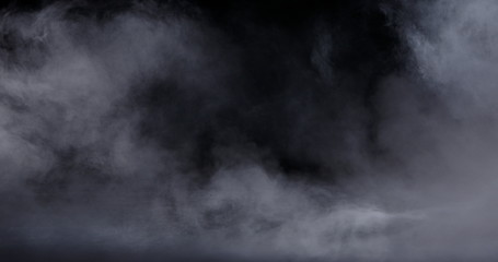Realistische overlay met rookwolken van droogijs, perfect voor compositie in uw opnamen. Laat het gewoon vallen en verander de overvloeimodus naar scherm of voeg toe.