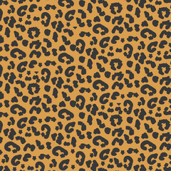 Leopard background for your design. Stock Vector illustration