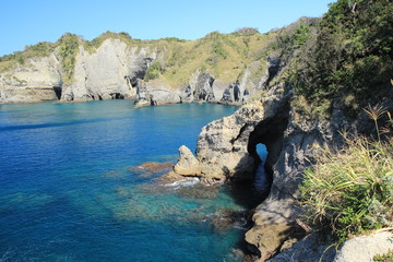 西伊豆　浮島海岸〜燈明ヶ崎