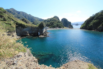 西伊豆　浮島海岸〜燈明ヶ崎