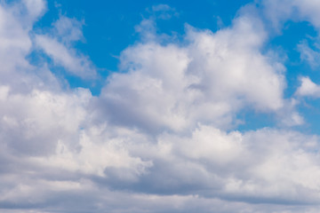 Fototapeta premium blue sky with white clouds