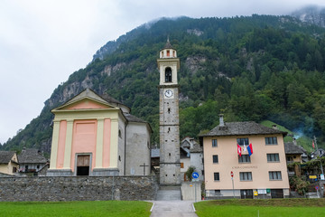 スイス ソノーニョ サンタマリア・ラウレタナ教会