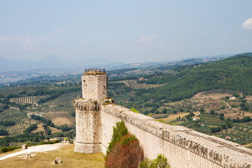 La grande rocca di Assisi