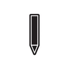 pencil icon vector trendy style