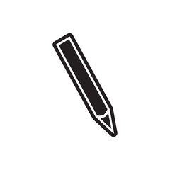 pencil icon vector trendy style