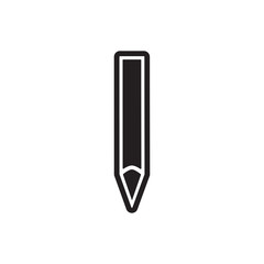 pencil icon vector trendy style