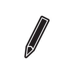 pencil icon vector trendy style