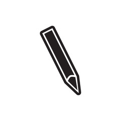 pencil icon vector trendy style