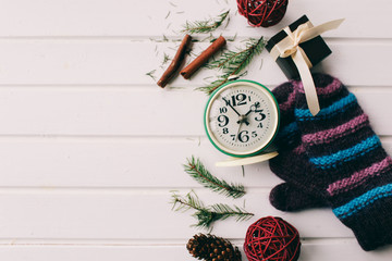 Christmas and New Year holiday background and wallpaper