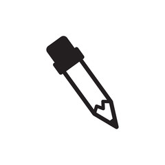 pencil icon vector trendy style