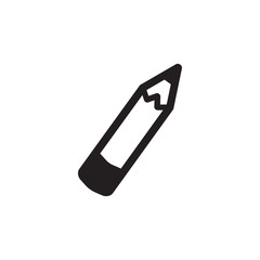 pencil icon vector trendy style