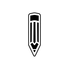 pencil icon vector trendy style