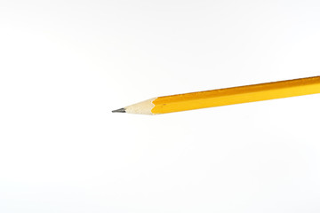 Pencil and colored pencils photographed in the studio in the best quality