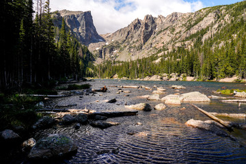 Dream Lake Colorado Windy