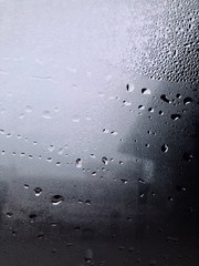 rain drops on window