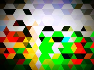 abstract geometric background with triangles