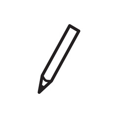 pencil icon vector trendy style
