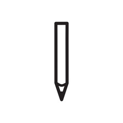 Obraz premium pencil icon vector trendy style