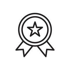 trophy icon vector logo trendy flat design