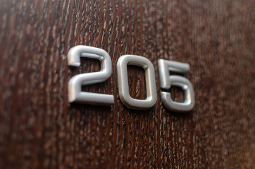 Hotel room 205