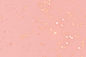 Abstract background in pink Coral Color.